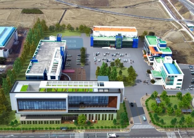 진주 그린바이오 벤처 캠퍼스 조감도