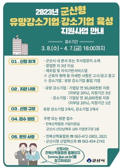 군산시, 관내 기업 글로벌 강소기업 도약 위한 성장사다리 생태계 구축