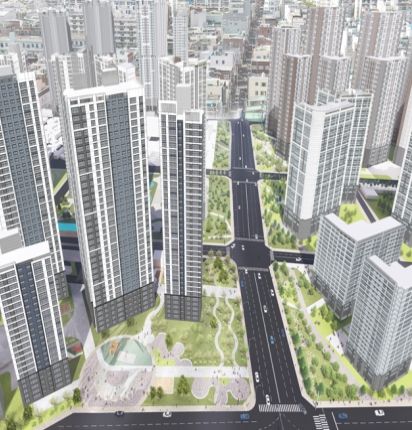 유럽의 프로나드 및 블바드와 같은 개념의 보행도로 확보