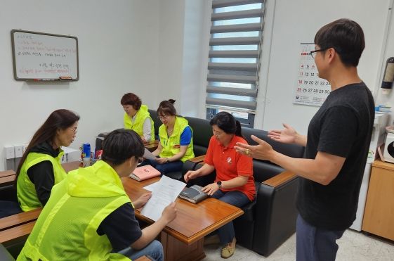 영양군 로컬푸드직매장 자체소방훈련 실시