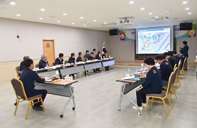 청송군청소년수련관, 야외 문화·체육시설 확충사업 실시설계용역 중간보고회