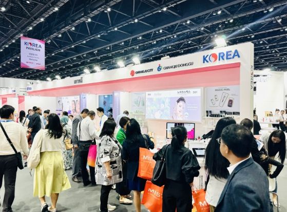 동구가 육성한 코스메틱 기업, 해외 진출 첫발