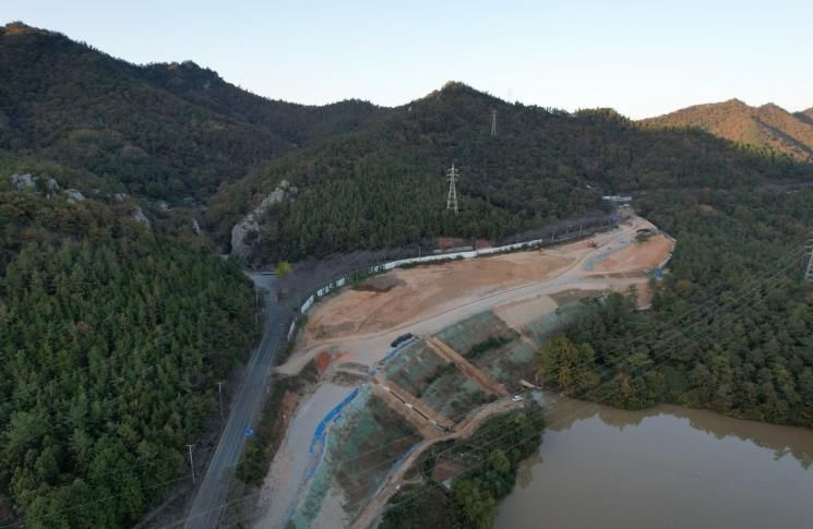 특별교부세 사진-터널 개설(지방도 827호선 까치내제 터널 개설 공사)