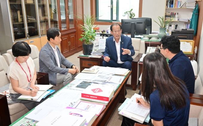 강대길 의원, 말기 환자 치료보호 관련 현황 청취