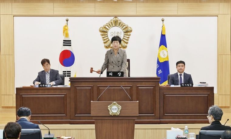 진도군의회, 제311회 임시회 폐회