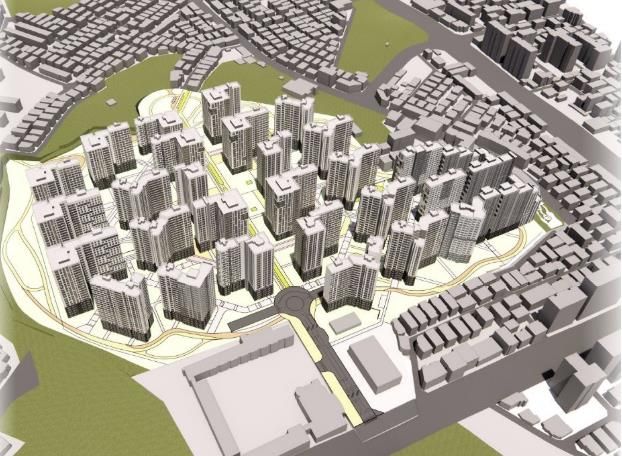 양천구, 신월시영아파트 재건축 조감도