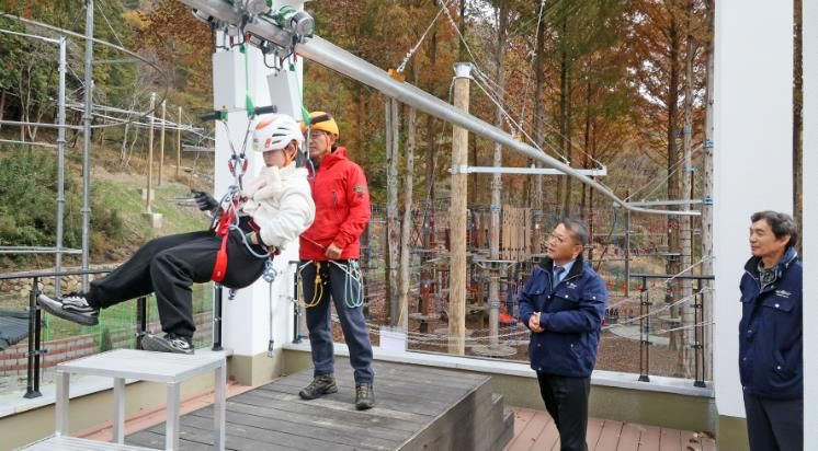 임실군, 성수산 산림레포츠시설 시범운영 점검