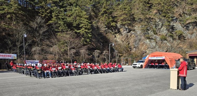임실군, 2025년 산불 진화 통합 훈련 실시