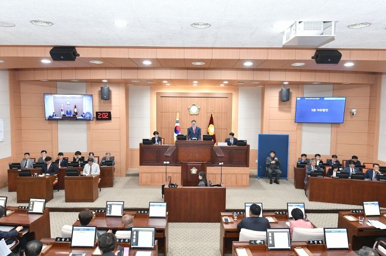 김해시의회 지난 임시회