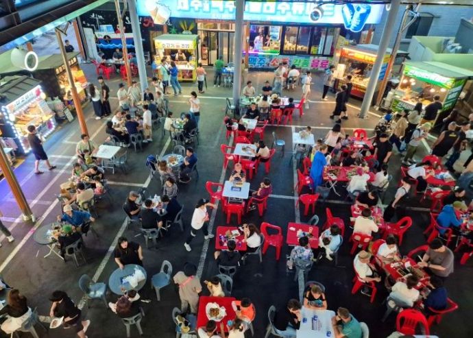 서귀포매일올레시장 야시장