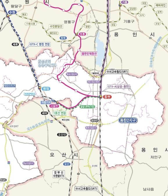 솔빛나루역 노선도