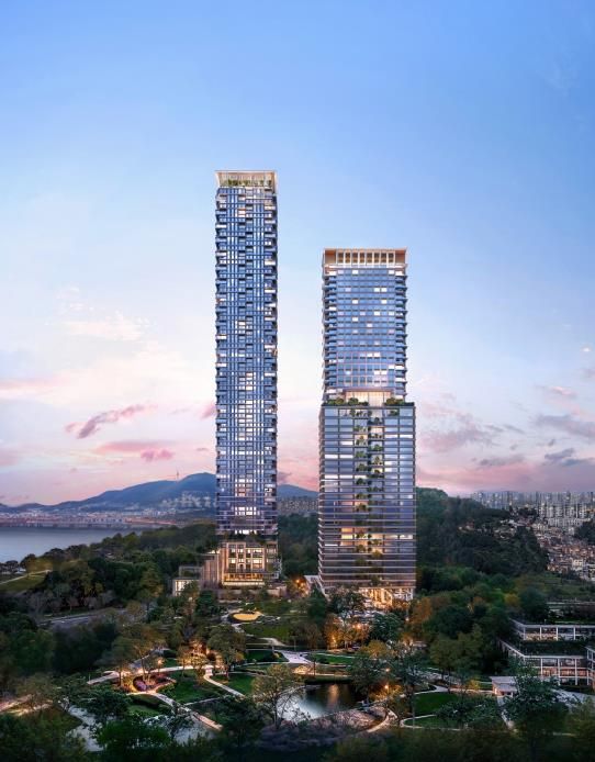 서울숲 일대 및 삼표레미콘 부지 개발 조감도