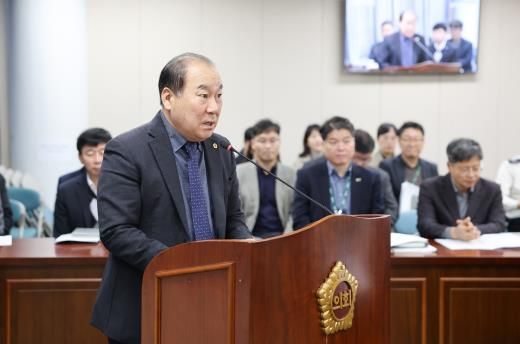 강정일 전라남도의원, 전라남도 도시계획 조례 개정안 대표발의