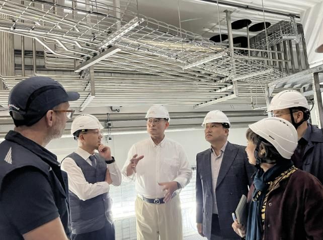 중입자 가속기 현장 방문