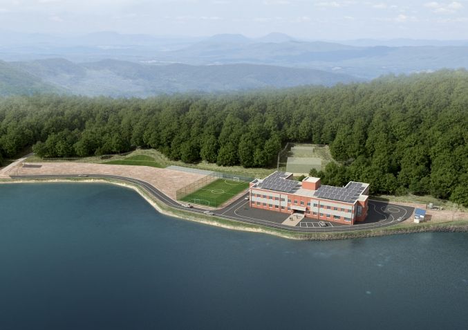 초도중대이전사업 조감도