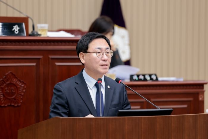 구리시의회 김성태 부의장, 5분 자유발언