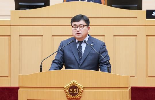 모정환 의원 함평 엄다리 제동고분 청동거울 전남도 문화재 지정 촉구 5분 자유발언 사진