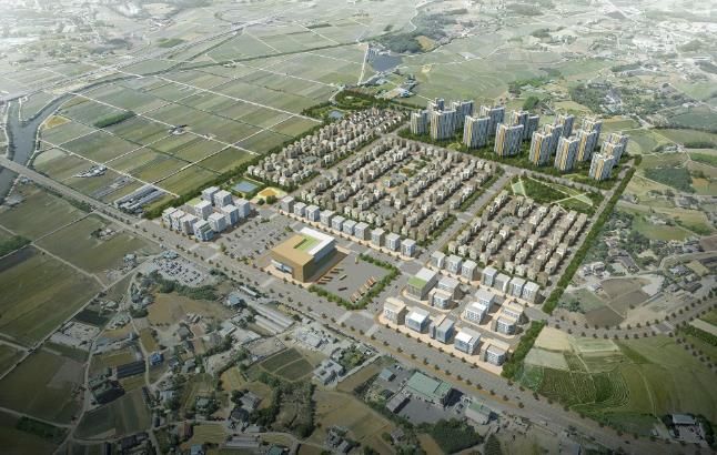 수석지구 도시개발사업 조감도