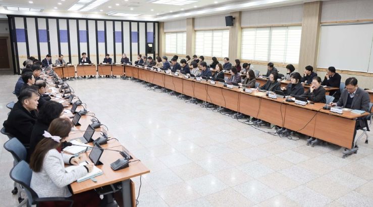 대전 대덕구 2026년 1월 확대간부회의 모습
