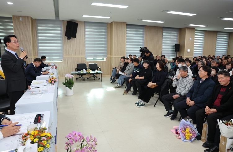 심덕섭 고창군수, 군민행복 활력고창 나눔대화