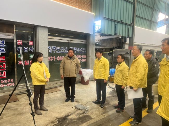 전북자치도, 대설·한파 대비 재해 취약시설 현장 점검 강화