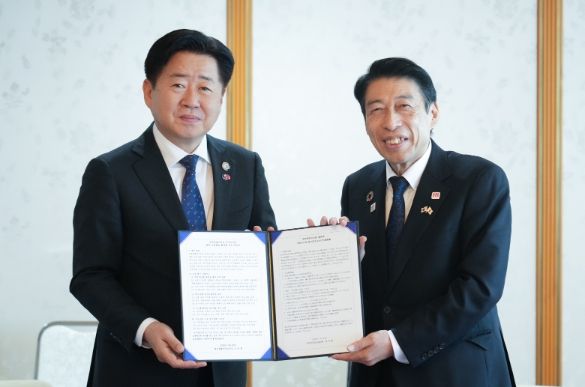 오영훈 제주도지사 후쿠오카현 지사