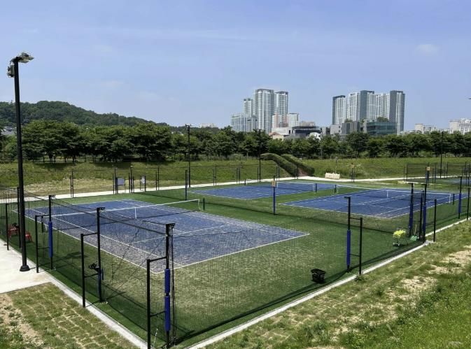 삼송동 유수지 활용 테니스장