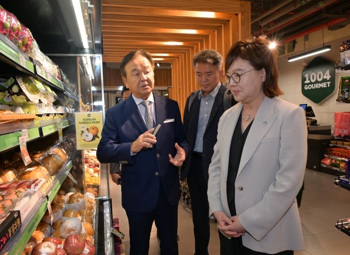 양금희 경북도 경제부지사, 중동 유통 현장 방문