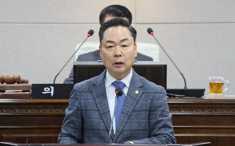 홍성군의회 문병오 의원 5분 자유 발언 “충남·대전 통합특별시, 내포신도시 배제돼서는 안 된다”