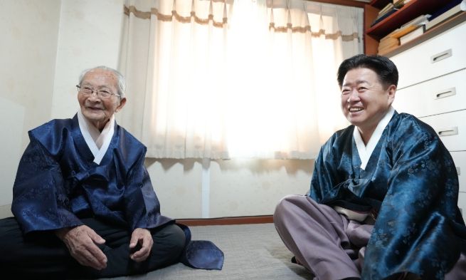 강태선 애국지사 위문