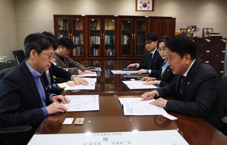 국토부 2차관 방문(국토국통부 도지사)