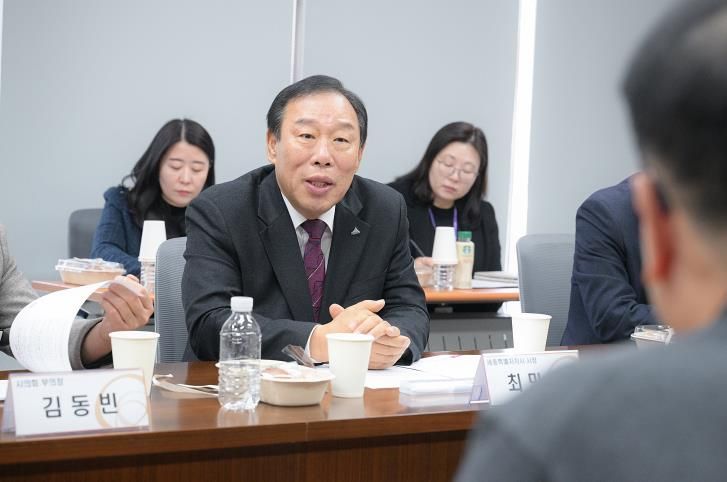 최민호 세종시장, 부강산단 입주기업과 현장소통