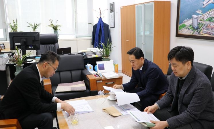 강문성 의원 섬박람회 기후변화 성공개최 도비 확보 총력