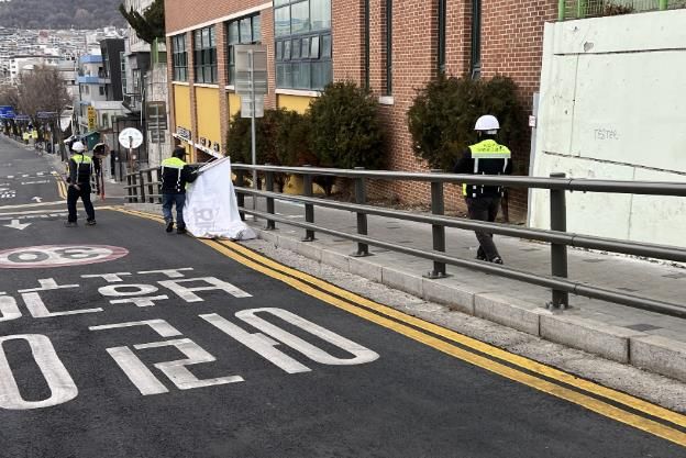 불법광고물 정비 후