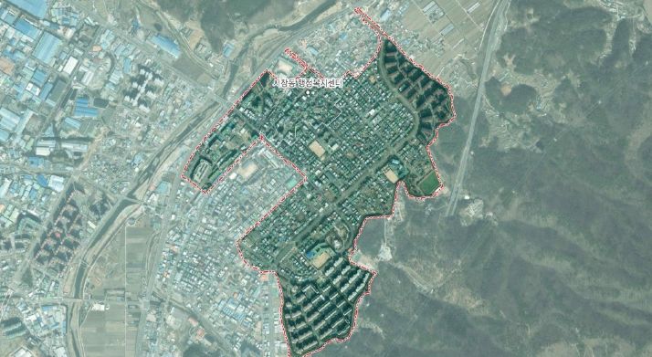 서창지구 노후계획도시 위치도