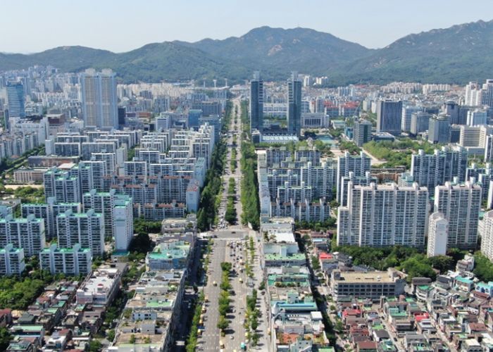 평촌신도시 전경