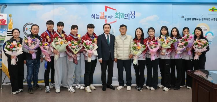 의성군청컬링팀, 제107회 전국동계체육대회 전 부문 맹활약