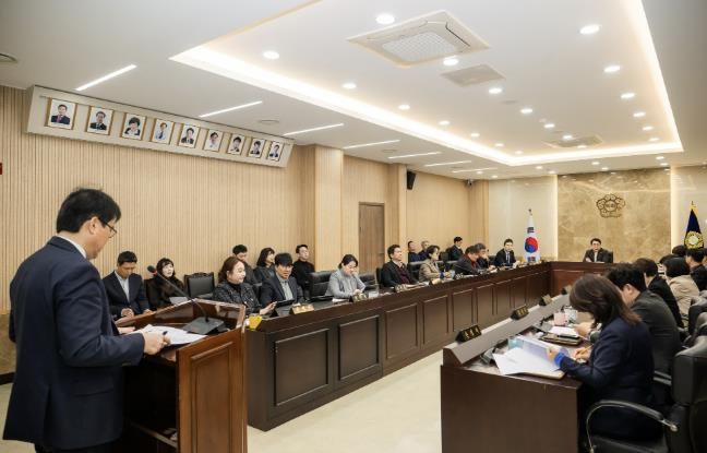 남양주시의회, 현안사항 보고회 및 전체의원 간담회 개최