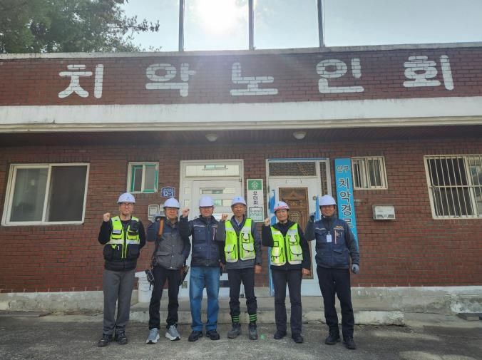 기동단 활동 사진