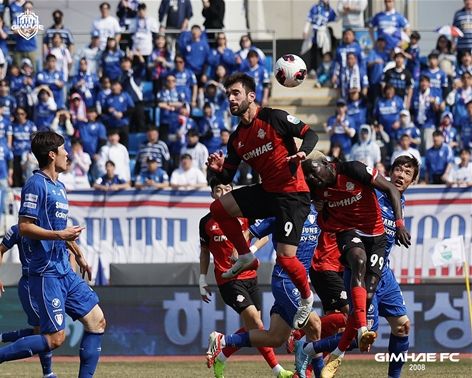 김해FC 4라운드 경기 사진