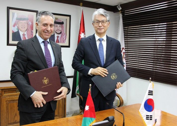 '대한민국 정부와 요르단왕국 정부 간의 경제 및 무역 협력에 관한 협정' 정식 서명