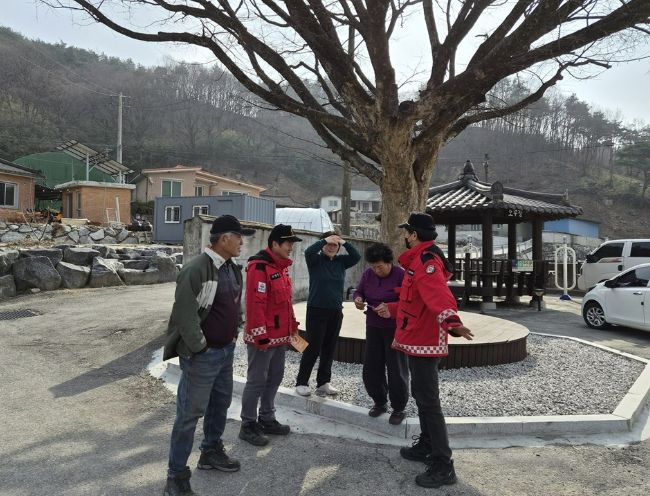 거창군, 청명·한식 맞이 산불예방 현장점검 실시