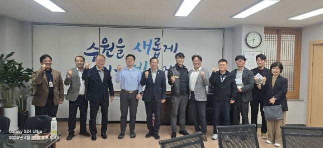 이오수 의원, 광교도청로 확장공사 관련 간담회 개최... 재검증 통해 주민 안전 최우선 반영해야