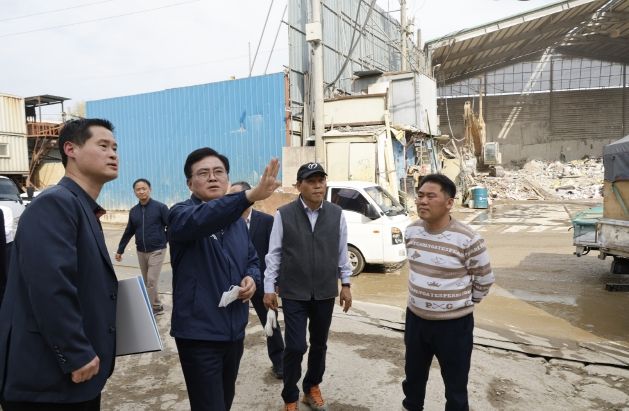 방화동 건폐장 이전 사업 현장 점검